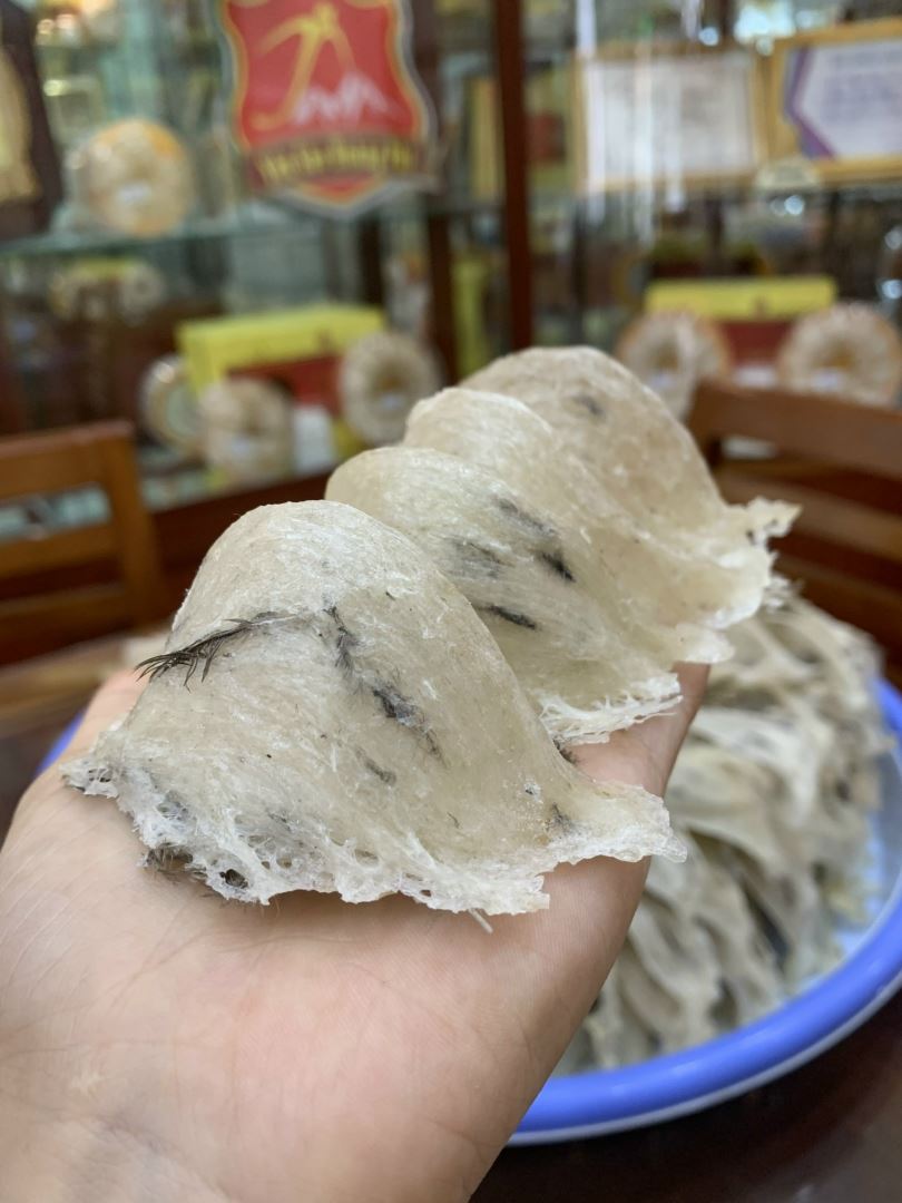 YẾN THÔ LOẠI MỘT TỔ NGUYÊN CHẤT TỪ KHÁNH HÒA PHÚ YÊN TRỌNG LƯỢNG 9 10 GRAM MỖI TỔ